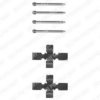 BMW 34111117356 Accessory Kit, disc brake pads